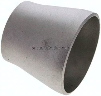Reduzierstück 114,3x3,6mm - 88,9x3,2mm, P235GH-TC1 Stahl schwarz nahtlos