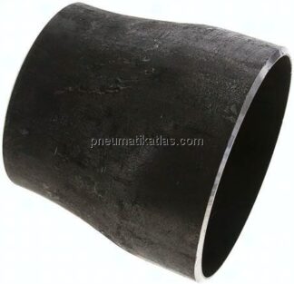 Reduzierstück 139,7x4,0mm - 114,3x3,6mm, P235GH-TC1 Stahl schwarz nahtlos