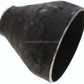 Reduzierstück 139,7x4,0mm - 60,3x2,9mm, P235GH-TC1 Stahl schwarz nahtlos