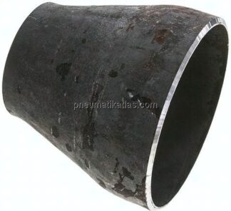 Reduzierstück 139,7x4,0mm - 88,9x3,2mm, P235GH-TC1 Stahl schwarz nahtlos
