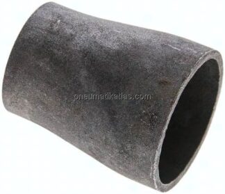 Reduzierstück 42,4x2,6mm - 33,7x2,6mm, P235GH-TC1 Stahl schwarz nahtlos