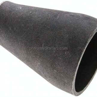 Reduzierstück 48,3x2,6mm - 26,9x2,3mm, P235GH-TC1 Stahl schwarz nahtlos