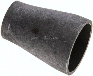 Reduzierstück 48,3x2,6mm - 33,7x2,6mm, P235GH-TC1 Stahl schwarz nahtlos