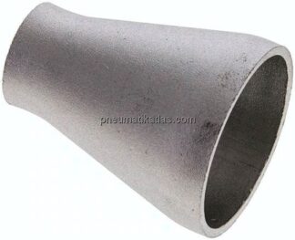 Reduzierstück 60,3x2,9mm - 33,7x2,6mm, P235GH-TC1 Stahl schwarz nahtlos