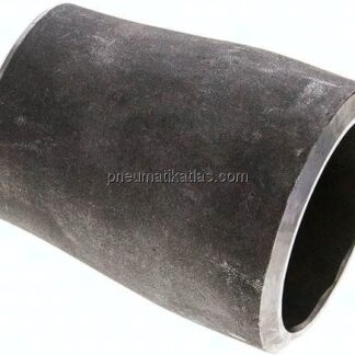 Reduzierstück 60,3x5,6mm - 48,3x5,1mm, P235GH-TC1 Stahl schwarz nahtlos