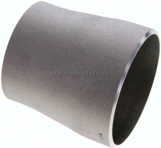 Reduzierstück 88,9x3,2mm - 76,1x2,9mm, P235GH-TC1 Stahl schwarz nahtlos