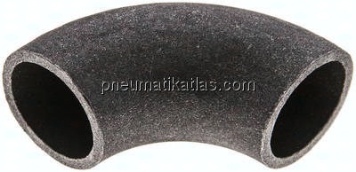Rohrbogen Typ3, 21,3x2,0mm, P235GH-TC1 Stahl schwarz, nahtlos, EN 10253 Typ A (DIN 2605)