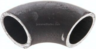 Rohrbogen Typ3, 26,9x2,6mm, P235GH-TC1 Stahl schwarz, nahtlos, EN 10253 Typ A (DIN 2605)