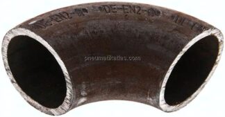 Rohrbogen Typ3, 30,0x2,5mm, P235GH-TC1 Stahl schwarz, nahtlos, EN 10253 Typ A (DIN 2605)