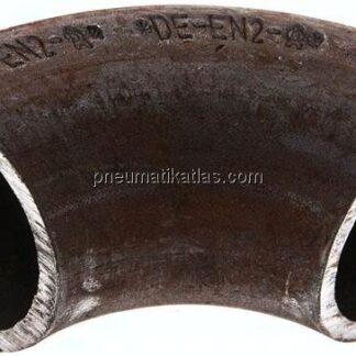 Rohrbogen Typ3, 30,0x2,5mm, P235GH-TC1 Stahl schwarz, nahtlos, EN 10253 Typ A (DIN 2605)