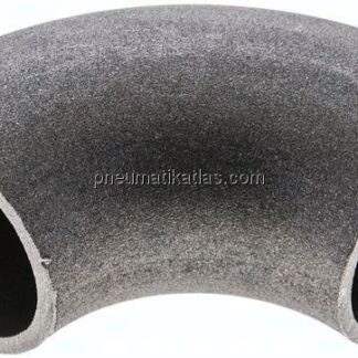 Rohrbogen Typ3, 38,0x2,6mm, P235GH-TC1 Stahl schwarz, nahtlos, EN 10253 Typ A (DIN 2605)