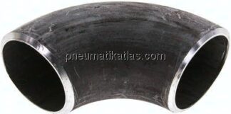 Rohrbogen Typ3, 48,3x3,2mm, P235GH-TC1 Stahl schwarz, nahtlos, EN 10253 Typ A (DIN 2605)