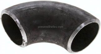 Rohrbogen Typ3, 48,3x4,0mm, P235GH-TC1 Stahl schwarz, nahtlos, EN 10253 Typ A (DIN 2605)