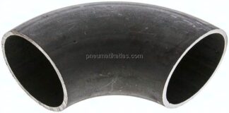 Rohrbogen Typ3, 57,0x2,9mm, P235GH-TC1 Stahl schwarz, nahtlos, EN 10253 Typ A (DIN 2605)