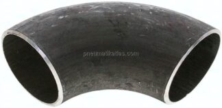 Rohrbogen Typ3, 88,9x4,0mm, P235GH-TC1 Stahl schwarz, nahtlos, EN 10253 Typ A (DIN 2605)