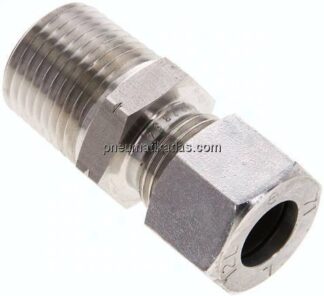 Gerade Schneidringverschr. NPT 1/2"-12 L (M18x1,5), 1.4571