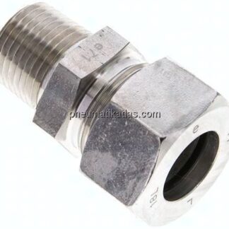 Gerade Schneidringverschr. NPT 1/2"-18 L (M26x1,5), 1.4571