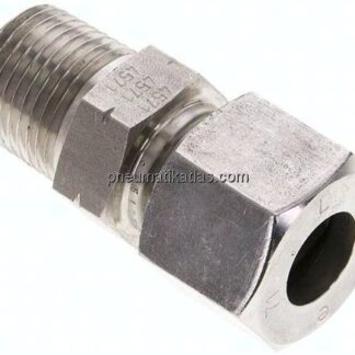 Gerade Schneidringverschr. NPT 1/2"-14 S (M22x1,5), 1.4571