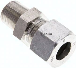 Gerade Schneidringverschr. NPT 1/2"-16 S (M24x1,5), 1.4571