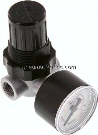 Mini-Druckregler G 1/4", 0,5 - 10 bar
