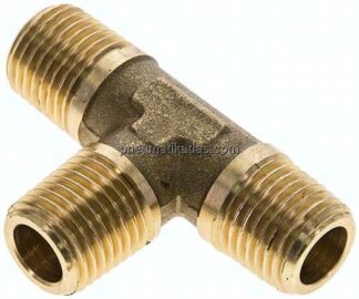 T-Stück R 1/4" (AG), Messing