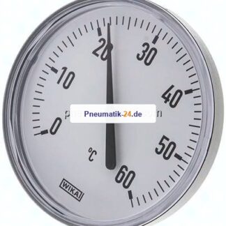 Bimetallthermometer, waagerecht D100/0 bis +60°C/40mm