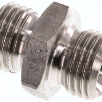 Doppelnippel G 1/4"-G 1/4", 1.4571