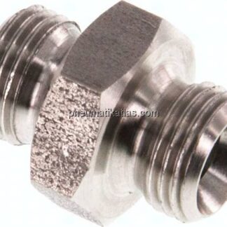 Doppelnippel G 1/8"-G 1/8", 1.4571