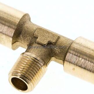 T-Einschraubstück G 1/8"(IG)-R 1/8"(AG), Messing