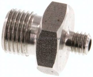 Doppelnippel G 1/8"-M 5, 1.4571