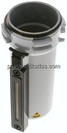 FUTURA Metallbehälter mit Sichtrohr für Öler
