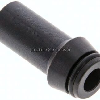 Anschweißnippel 14 x 3mm, Stahl phosphatiert