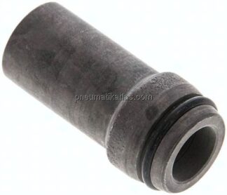 Anschweißnippel 16 x 2,5mm, Stahl phosphatiert