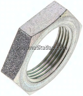 Kontermutter M26x1,5 Stahl verzinkt