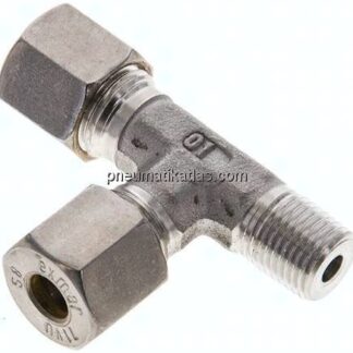 LE-Schneidringverschraubung R 1/4"-8 S (M16x1,5), Klemmring 1.4571 (NC)