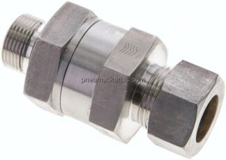 Hydraulik-Rückschlagventil 22 L (M30x2)-G 3/4", Klemmring 1.4571 (NC)