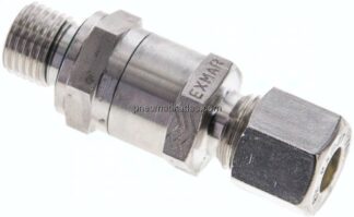 Hydraulik-Rückschlagventil 8 L (M14x1,5)-G 1/4", Klemmring 1.4571 (NC)