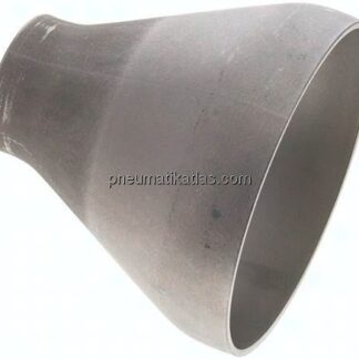 Reduzierstück 114,3x2,6mm - 48,3x2,0mm, 1.4541 geschweißt