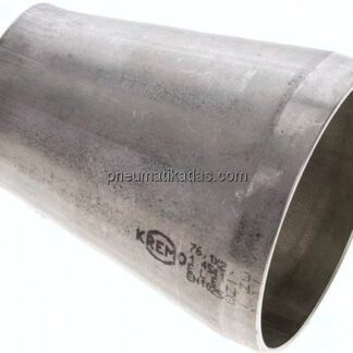 Reduzierstück 76,1x2,3mm - 48,3x2,0mm, 1.4541 geschweißt