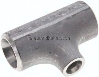 T-Stück 33,7x3,6mm - 21,3x2,9mm, 1.4571, nahtlos