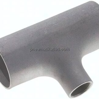 T-Stück 48,3x2,0mm - 26,9x2,0mm, 1.4541, geschweißt