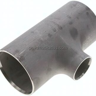 T-Stück 88,9x2,3mm - 48,3x2,0mm, 1.4571, geschweißt