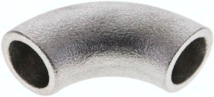 Rohrbogen Typ3, 17,2x2,3mm, 1.4541, nahtlos, EN 10253 Typ A (DIN 2605)