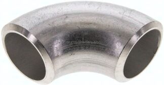 Rohrbogen Typ3, 33,7x3,6mm, 1.4541, nahtlos, EN 10253 Typ A (DIN 2605)