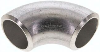 Rohrbogen Typ3, 33,7x3,6mm, 1.4571, nahtlos, EN 10253 Typ A (DIN 2605)