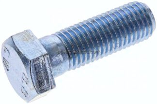 Sechskantschraube DIN 931, M 20x60, Stahl verzinkt 8.8