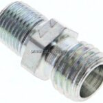Gerade Schneidringverschr. R 1/8"-6 L (M12x1,5), ohne Mutter & Schneidring, Stahl verzinkt