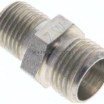 Gerade Schneidringverschr. R 1/4"-10 L (M16x1,5), ohne Mutter & Schneidring, Stahl verzinkt