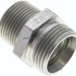 Gerade Schneidringverschr. R 3/4"-22 L (M30x2), ohne Mutter & Schneidring, Stahl verzinkt