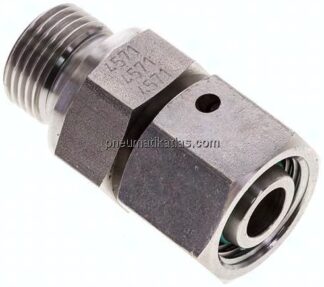 Einstellb. Schneidringverschr. G 3/8"-12 L, 1.4571